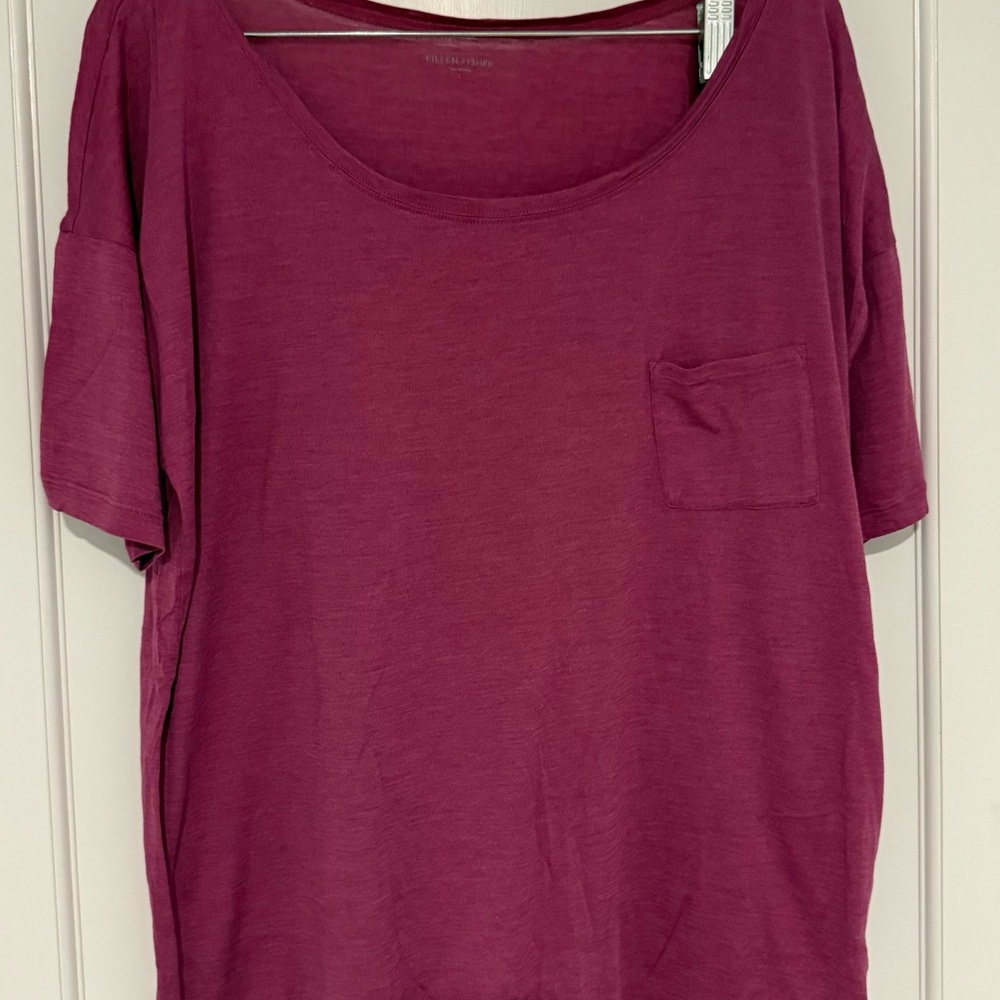 Eileen Fisher Silk and Cotton shirt, size L